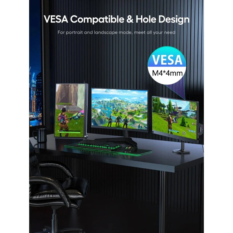 18.5" 120HZ Portable Gaming Monitor Laptop Second Screen