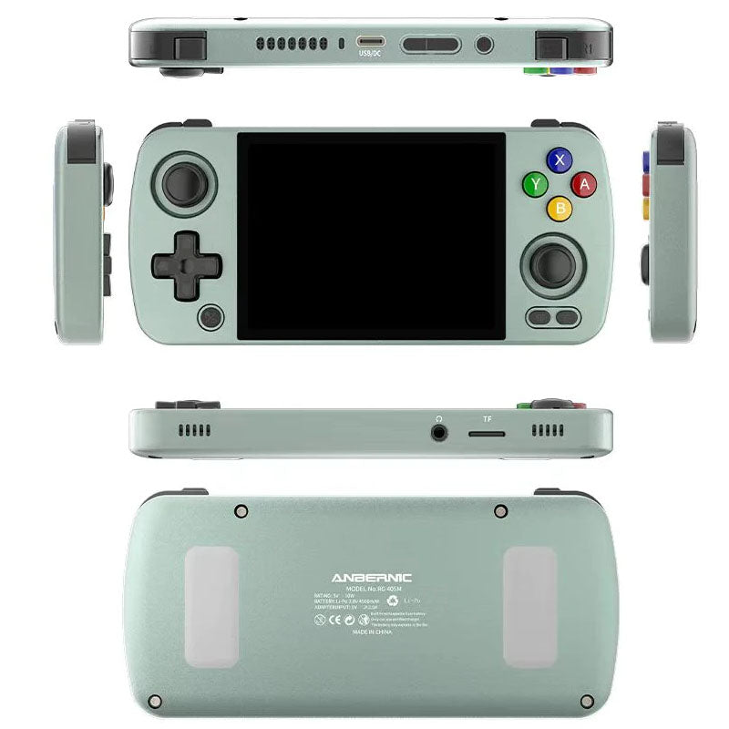 ANBERNIC RG405M Retro-Handheld-Spielkonsole Android 12 4-Zoll-IPS-Touchscreen T618 CNC/Aluminiumlegierung