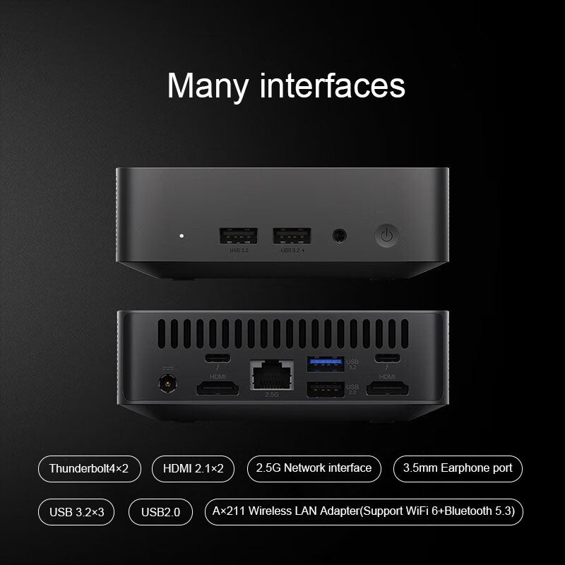 Xiaomi Mini PC Intel i5-1240P Processor 16G 512G SSD