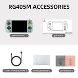 ANBERNIC RG405M Retro-Handheld-Spielkonsole Android 12 4-Zoll-IPS-Touchscreen T618 CNC/Aluminiumlegierung