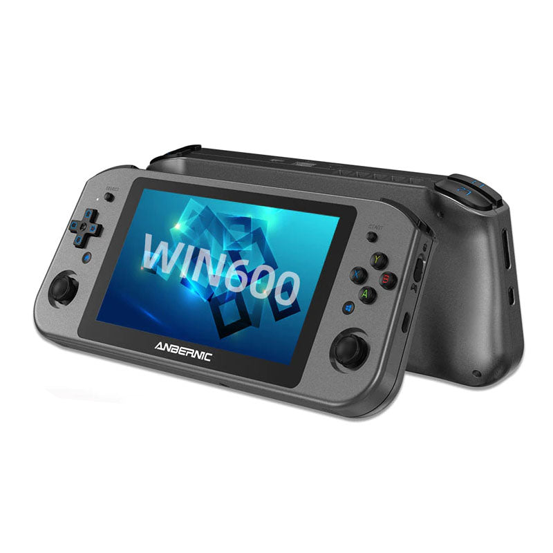 Anbernic Win600 5,94 Zoll Handheld-Spielkonsole mit Steam OS Win 10 AMD 3020e/3050e