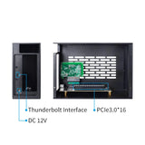 mini egpu thunderbolt 3/ 4 box External Graphics Card  Support notebook
