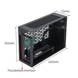 mini egpu thunderbolt 3/ 4 box External Graphics Card  Support notebook