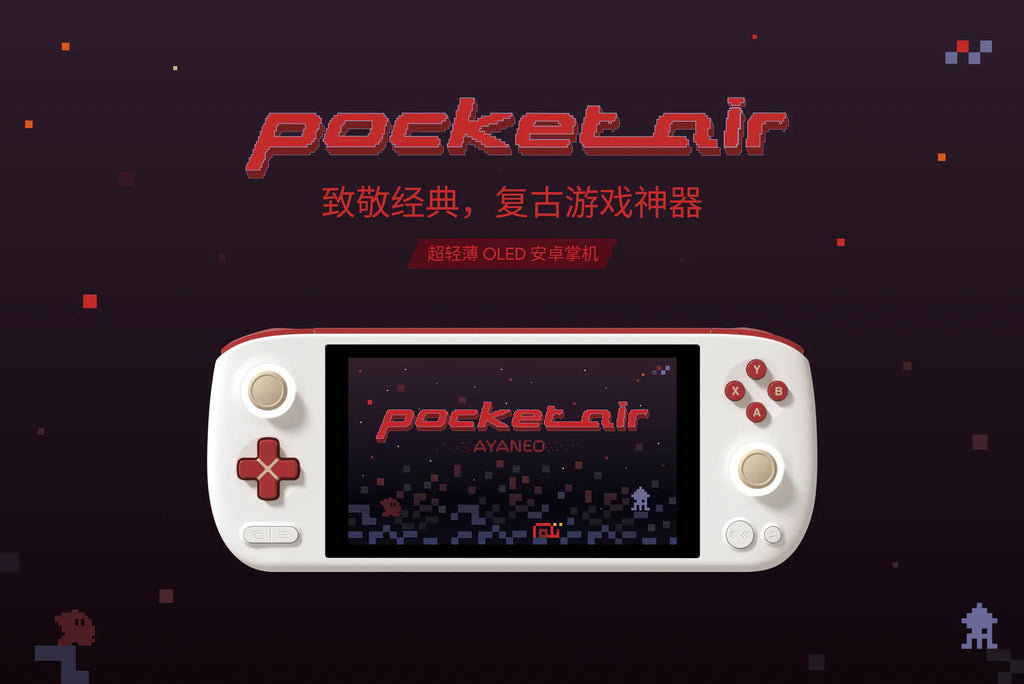 AYANEO Pocket AIR A Slim and Sleek OLED Retro Handheld Set to Debut on August 30