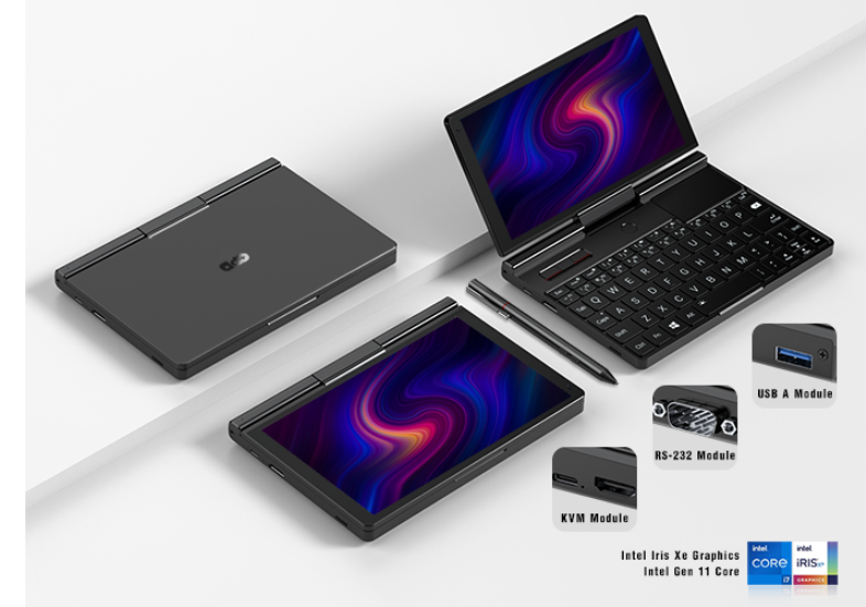 The First Convertiable PC GPD Pocket 3 Launched on Indiegogo