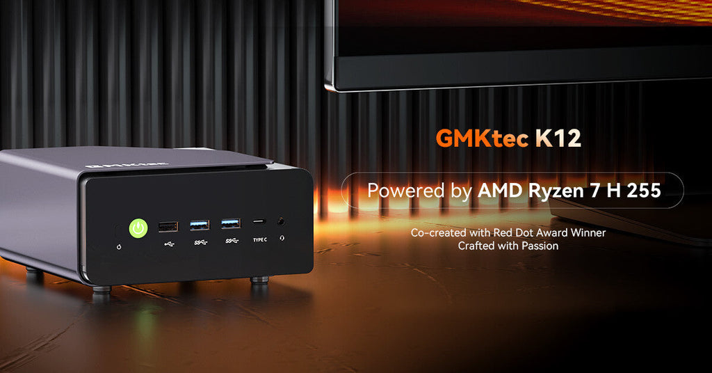 GMKtec Launches NucBox K12 Mini PC with AMD Ryzen 7 H255 and Radeon 780M