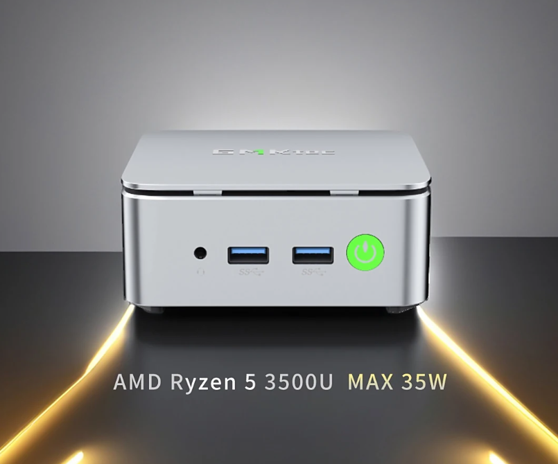 GMK Launches Barebone Version of G10 Mini PC with AMD Ryzen 5 3500U