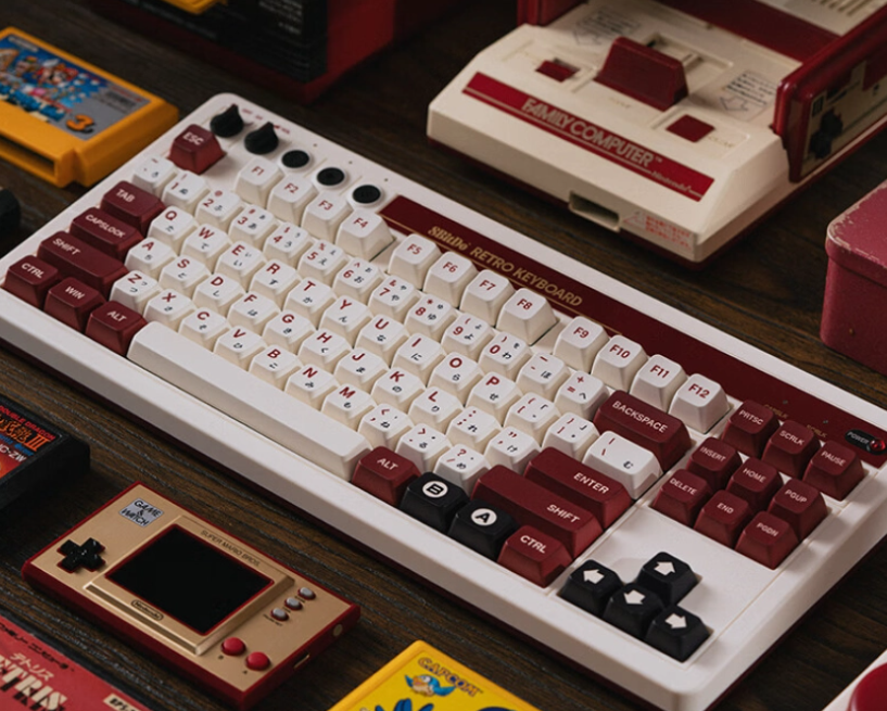 8Bitdo's First Retro Mechanical Keyboard: A Nostalgic Tribute to Gaming History
