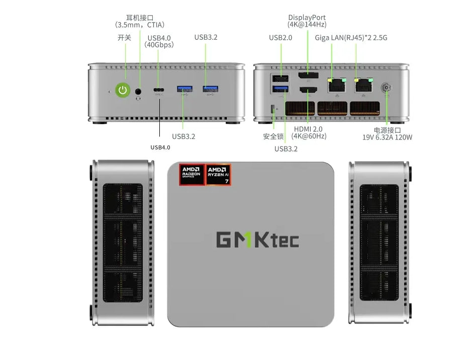 GMKTec Revealed K8 Mini PC with Innovative AR Integration