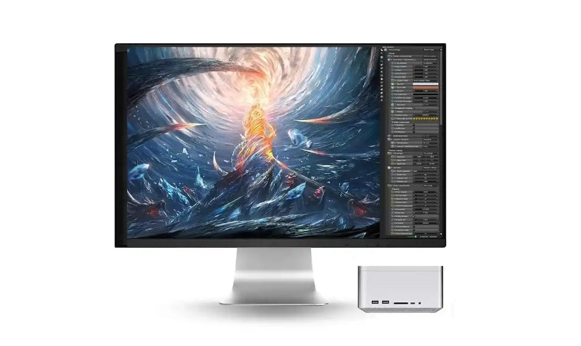 SZBOX FN60G Mini PC Comes with Mac Studio Style Design and Support Dedicated GPU