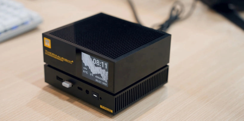 Thermalright Unveils Its First Mini PC Prototype With AIO Cooling at 2025 Taipei Computer Show