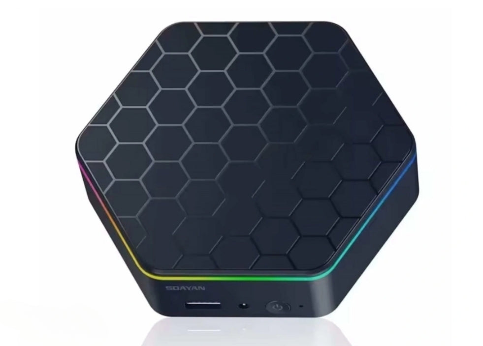 SZBox Introduces N6 Mini PC with Hexagonal Design and RGB Lighting