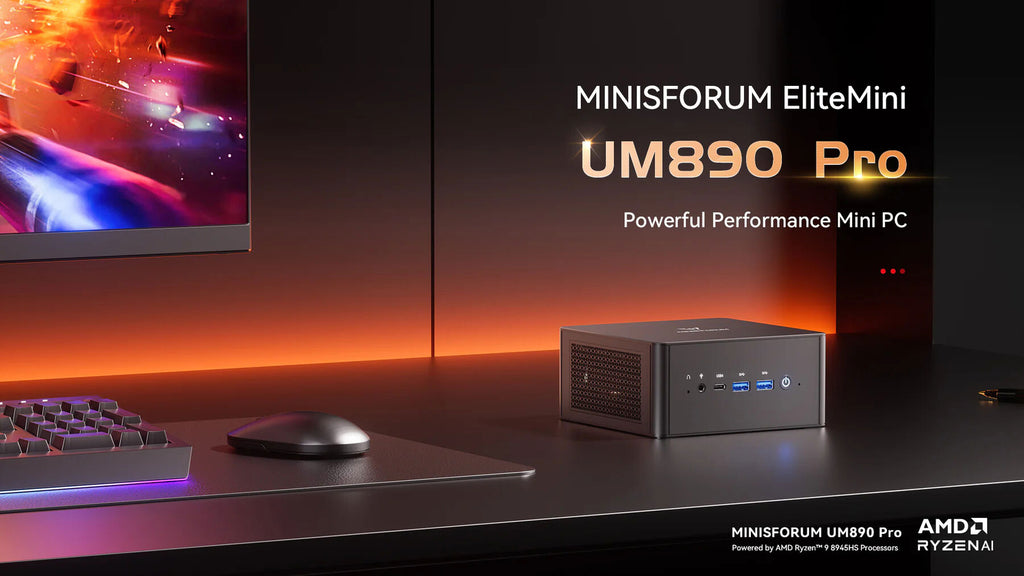 MINISFORUM Unveils UM890 Pro: A Powerful Mini PC with AMD Ryzen 9 8945HS and Advanced Features