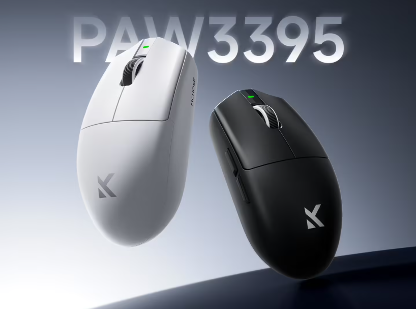 MCHOSE Launches G3 V2 Pro Wireless Mouse with Enhanced Sensor and Multi-Grip Support