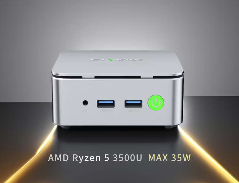 GMK Launches G10 Mini PC Barebone Version with Ryzen 5 3500U at $110