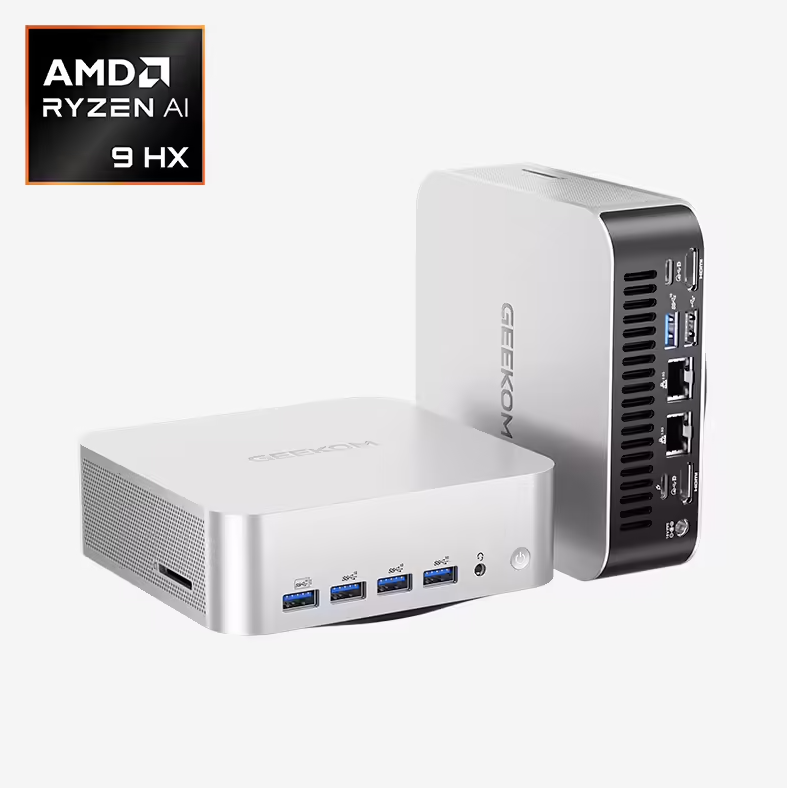 GEEKOM A9 Max Mini PC Launches with AMD Ryzen AI 9 HX 370 and $1,199