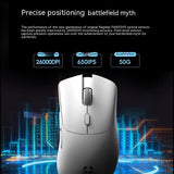 Metaphyuni Metapanda P1 Mouse P1 Pro Max Tri Mode Bluetooth Wireless Paw3395 Mouse