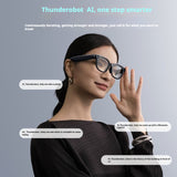 ‌ThundeRobot Aura AI Intelligent Glasses HD Recording Bluetooth Audio Live Translation‌