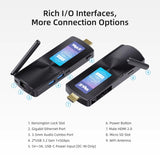 MeLE Fanless Mini PC Stick N100 Windows 11 Pro N4000 8GB 256GB , Micro Computer Stick HDMI 4K Gigabit Ethernet,Wi-Fi5 PCG02