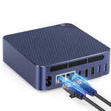 Beelink EQ13 Mini PC Intel N100 N200 4 Core 4 Thread DDR5 16GB+500GB Dual LAN Type-C