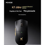 MCHOSE K7 Ultra Wireless Gaming Mouse Limited Edition Bluetooth PAW3950 8KHz Light Weight