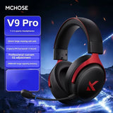 MCHOSE V9 Gaming-Kopfhörer V9Pro 2,4 g kabellos, geringe Latenz, E-Sport, speziell, 7.1-Kanal, 2000 mAh, langlebiger Akku, ENC-Mikrofon, 275 g 