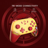 GameSir Nova Lite Switch Game Controller Hall Effect Joystick for Nintendo Switch iPhone Android Phone Marvel Version Iron Man