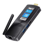 MeLE Lüfterloser Mini-PC-Stick N100 Windows 11 Pro N4000 8 GB 256 GB, Mikrocomputer-Stick HDMI 4K Gigabit Ethernet, Wi-Fi5 PCG02 