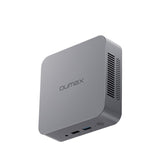 OUMAX Gemini Lake Refresh J4125 Max Mini Pc 8GB DDR4 256GB NVMe SSD Windows 11 Pro 4K HDMI 2.0