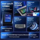 IRU Intel Core i9-12900H Mini PC with RTX 4050 Dedicated Graphics
