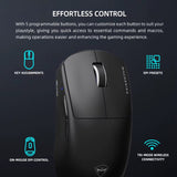 MACHENIKE L7 Mix Wireless PAW3395 26000DPI 650IPS 55g Ultra-lightweight Gaming Mouse