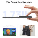 UPERFECT Wireless Portable Monitor Battery-Powered 8000mAh Support AirPlay Miracast 15.6" 1080P IPS USB-C HDMI External Display