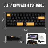 EPOMAKER TH40 Mechanical Keyboard VIA Ultra-Compact 40% Layout Hot-Swappable Gasket-mounted Type-C Wired/Bluetooth/2.4G Wireless