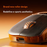 LAMZU Orcus Fingertip Grip Wired Wireless Dual 8K Gaming Mouse