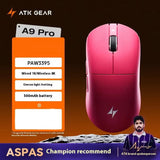 ATK A9 Ultra Dual 8K Wireless  Mouse Wired/Bluetooth Wireless /Star Flash Three-mode  PAW3950