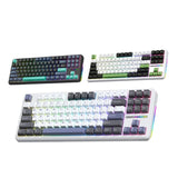 Aula F87 PRO Mechanical Keyboard 3 Mode 2.4G USB Bluetooth  Tri Mode Wireless Keyboard 87 Key Hotswap RGB PBT