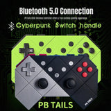 PB Tails Wireless Game Controller  Dual Vibration Turbo Mode Game Controller For NS Switch PC Steam