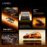 LAMZU Orcus Fingertip Grip Wired Wireless Dual 8K Gaming Mouse