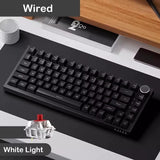 AJAZZ AK820/AK820Pro Mechanical Keyboard TFT Screen Multifunctional Knob Gaming Keyboard Wired/2.4GHz/BT Connect