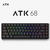 ATK ATK68 Magnetschalter-Tastatur, Aluminiumlegierung, mechanische Gaming-Tastatur für Valorant 