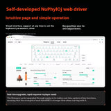 Nuphy Halo65 He Magnetic Axis Keyboard Rgb Custom Switch 65 Series Gaming And Esports Mechanical Keyboard