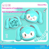 Hatsune Miku Creative Ear Clip Earbuds for iOS Android