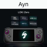 Ayn Loki Zero AMD 3050e Handheld Game Console For PSP Retro Video Games Player 8G+128GB