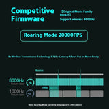 Incott 039 Wireless Gaming Mouse Dual 8K Tri Mode