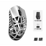 Wanling Beast Max Mouse 8k Dual Mode Paw3950 Wlmouse Magnesium Alloy Esports Mouse Lightweight Hollow Out