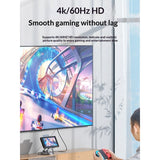 Gaming Dock with Stand for Steam Deck, ROG Ally & Switch 4K HDMI Hub for Handhelds