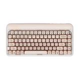 LOFREE DOT Foundation Mechanische Tastatur mit 3 Anschlussarten für Windows Mac OS/Pink GATERON Baby Racoon Switches 