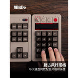 8BitDo Retro Mechanical Keyboard Supports Calculator Mode Bluetooth/2.4G/Wired Led Display for Windows and Android Customized