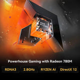 GEEKOM A8 AMD Ryzen 9 8945HS AI Mini PC 32GB DDR5 5600MHz RAM&2TB PCIe 4.0 SSD