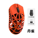 Wanling Beast Max Mouse 8k Dual Mode Paw3950 Wlmouse Magnesium Alloy Esports Mouse Lightweight Hollow Out